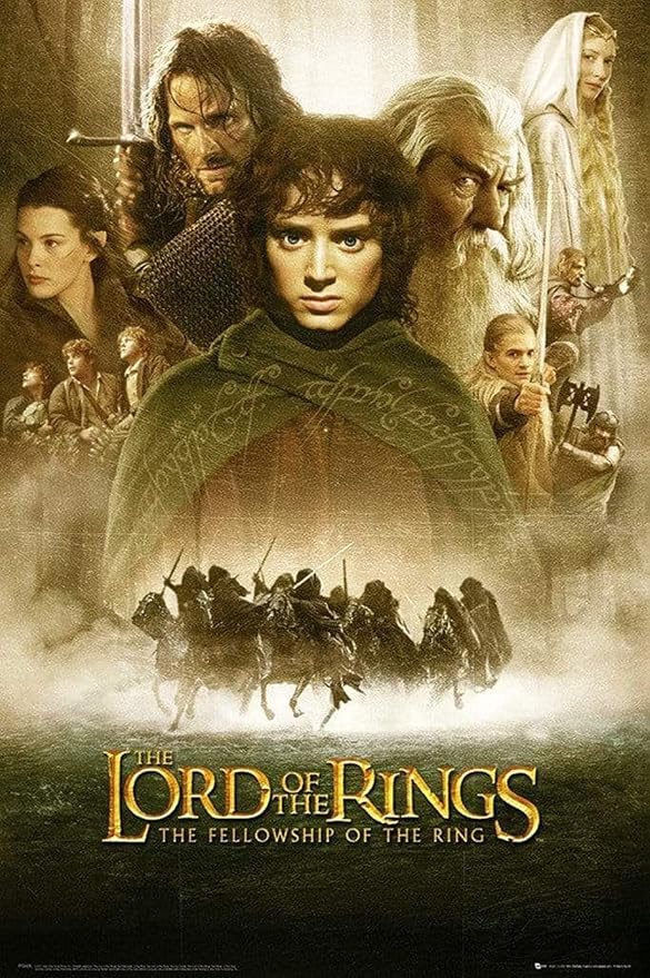 The Lord of the Rings - The Fellowship of the Ring movie poster - currently featured